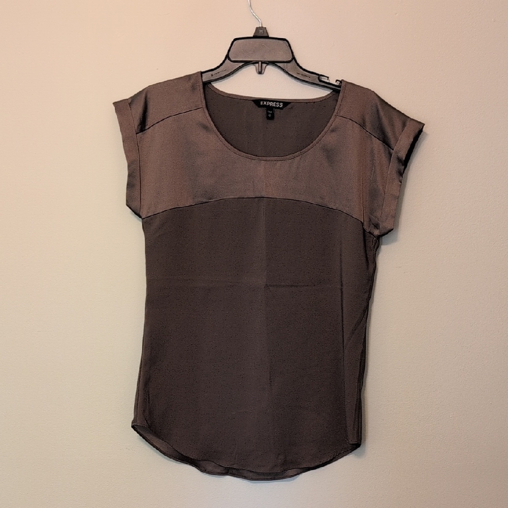 Women's Express Brown Work Top